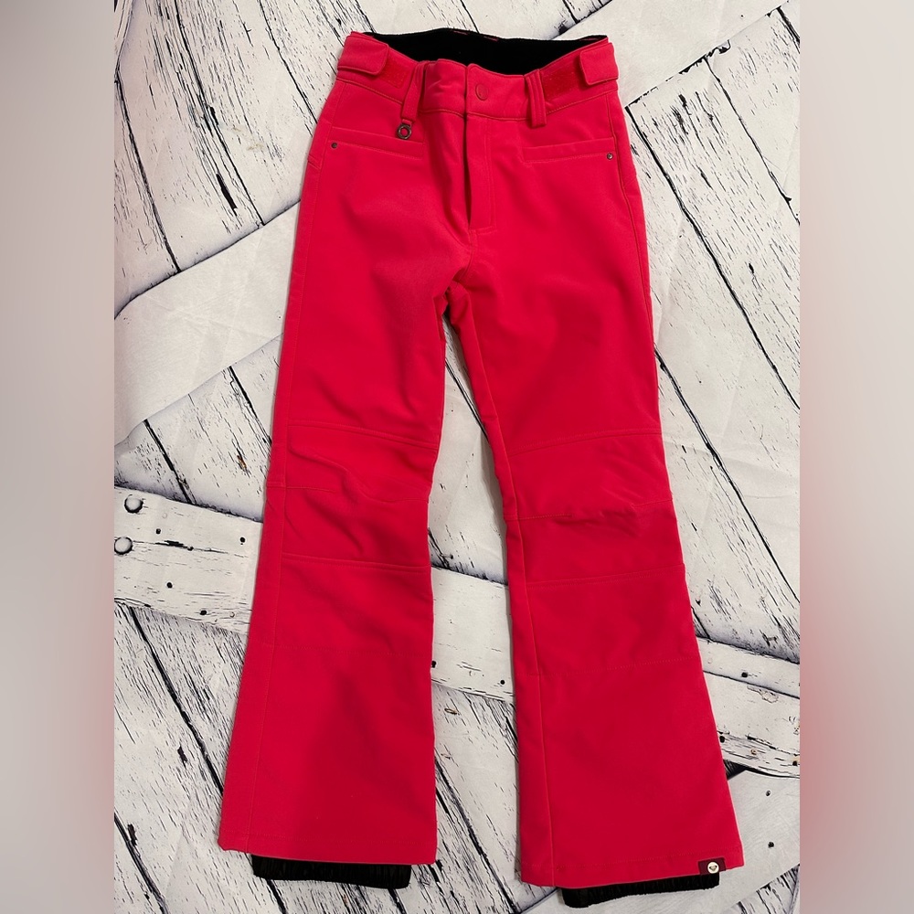 NWOT ROXY GIRL BACKYARD SKI SNOWBOARD INSULATED SNOW PANTS PINK FUSCHIA M 10